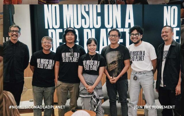 Minggu lalu, kami mengadakan lokakarya bersama jurnalis musik, pop culture, lifestyle, dan lingk(1) Para musisi yang tergabung dalam Music Declares Emergency Indonesia (MDEI). (Sumber: Instagram @musicdeclares_indonesia)