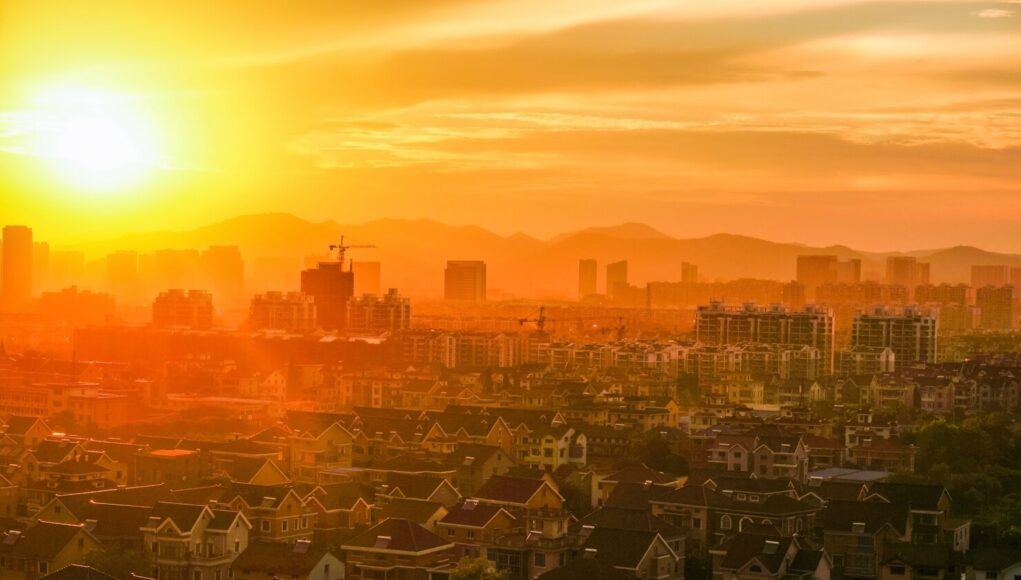 Ketika Urban Heat Island Membakar Kesehatan Mental Warga Kota Urban Heart Island (Sumber: Freepik)
