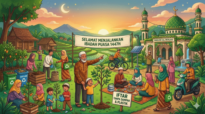 Ramadan, Kesalehan Ekologis dan Mempertanyakan Peran Kita Sebagai Khalifah Fil Ardh Ramadan dan Kesalehan Ekologis (Sumber: Akal Imitasi)