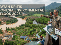 Catatan Kritis Indonesia Environmental Outlook 2026 Ilustrasi Indonesia Environmental Outlook 2026 oleh Yayasan Kehati
