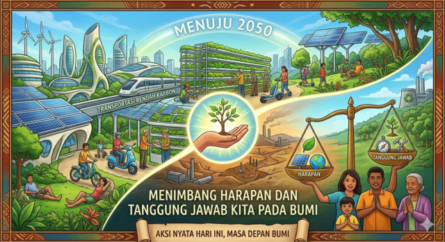 Menuju 2050: Menimbang Harapan dan Tanggung Jawab Kita pada Bumi