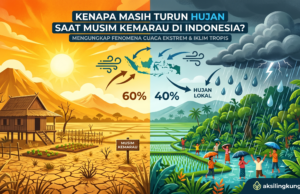 Kenapa Masih Turun Hujan Saat Musim Kemarau di Indonesia? Kenapa Masih Turun Hujan Saat Musim Kemarau di Indonesia (Dok. Istimewa)