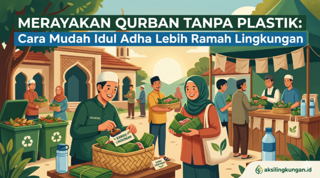 Merayakan Qurban Tanpa Plastik (Dok. Istimewa)