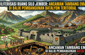 Militerisasi Ruang Silo Jember: Ancaman Tambang Emas di Balik Pembangunan Batalyon Teritorial Militerisasi Ruang Silo Jember (Dok. Istimewa)