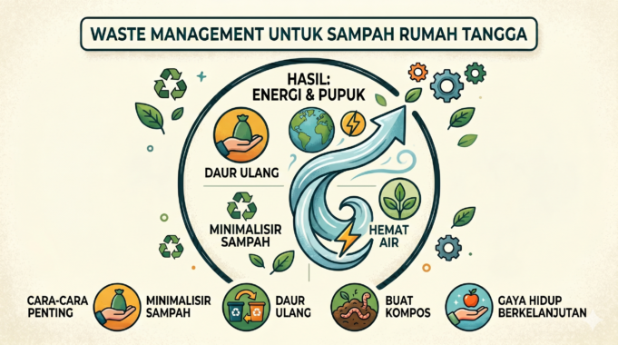 Waste Management untuk Sampah Rumah Tangga Waste Management untuk Sampah Rumah Tangga (Pict: Ist.)